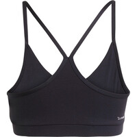 adidas camiseta tirantes niña TRAIN ESSENTIALS MEDIUM SUPPORT NEGRO 04
