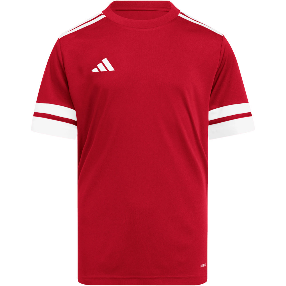 adidas camisetas entrenamiento futbol manga corta niño SQUADRA 25 ROJO 04