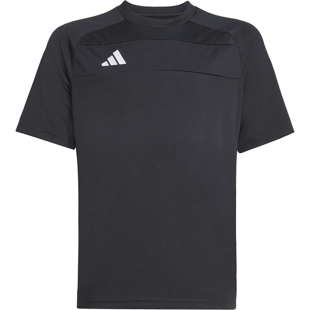 adidas camisetas entrenamiento futbol manga corta niño TIRO ESSENTIALS NEGRO 04
