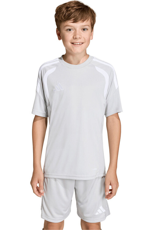 adidas camisetas entrenamiento futbol manga corta niño TIRO26 LEAGUE GRIS