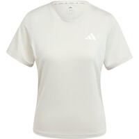 adidas camisetas fitness mujer 3 STRIPES AZUL 04