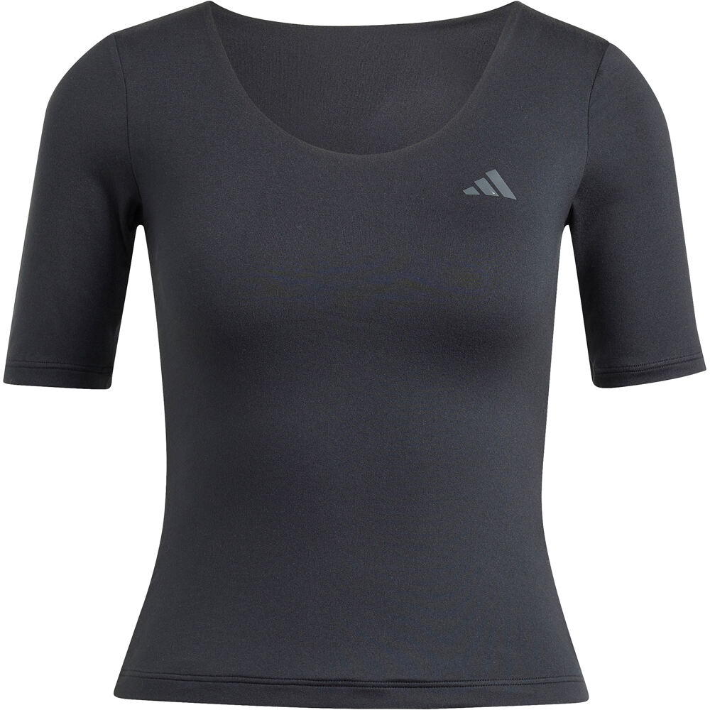 adidas camisetas fitness mujer ALL ME ESSENTIALS NEGRO 04