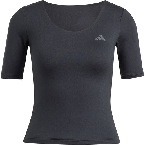 adidas camisetas fitness mujer ALL ME ESSENTIALS NEGRO