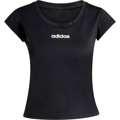 adidas camisetas fitness mujer HYPERGLAM NEGRO
