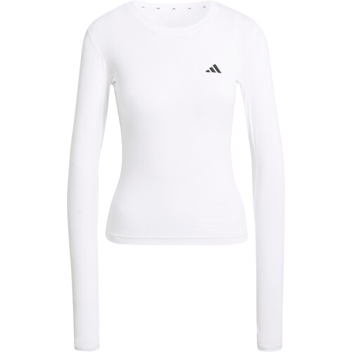 adidas camisetas fitness mujer PRIMELIFT ESSENTIALS WORKOUT CONTOUR BLANCO