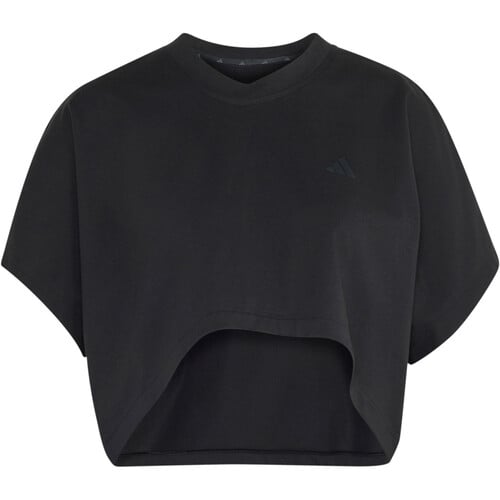 adidas camisetas fitness mujer PRIMELIFT NEGRO