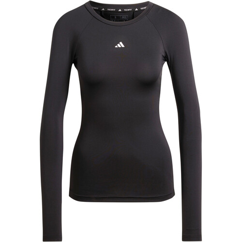 ADIDAS TECHFIT LONG SLEEVE TRAINING negro