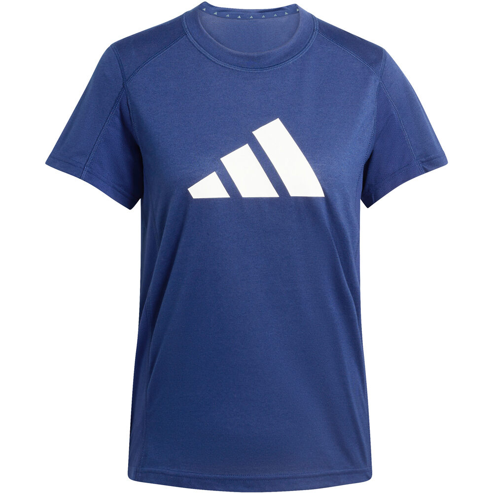 adidas camisetas fitness mujer WORKOUT ESSENTIALS BIG PERFORMANCE LOGO AZUL 04