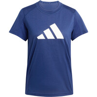 adidas camisetas fitness mujer WORKOUT ESSENTIALS BIG PERFORMANCE LOGO AZUL 04