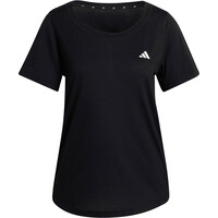 adidas camisetas fitness mujer WORKOUT ESSENTIALS SCOOP NECK NEGRO 04