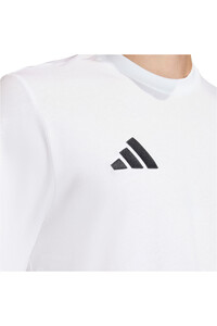 adidas camisetas fútbol manga corta ENTRADA26 BLANCO vista detalle