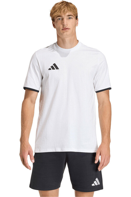 adidas camisetas fútbol manga corta ENTRADA26 BLANCO