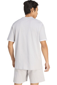 adidas camisetas fútbol manga corta ENTRADA26 GRIS vista trasera
