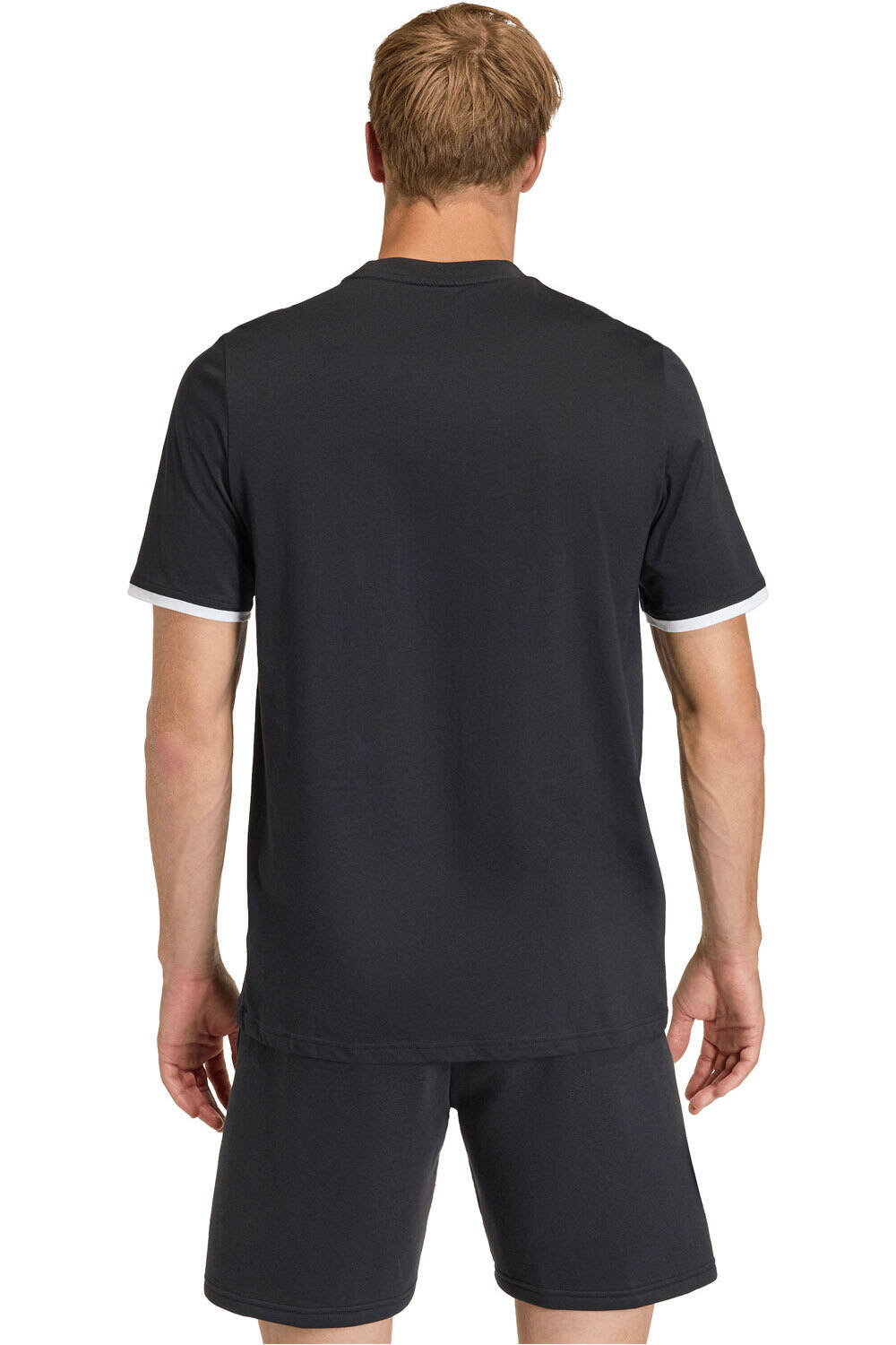 adidas camisetas fútbol manga corta ENTRADA26 NEGRO vista trasera