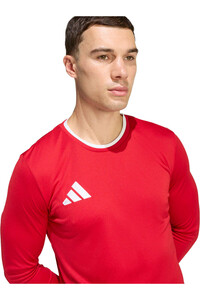 adidas camisetas fútbol manga corta ENTRADA26 ROJO vista detalle