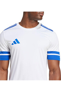 adidas camisetas fútbol manga corta SCUADRA25 BLANCO 04