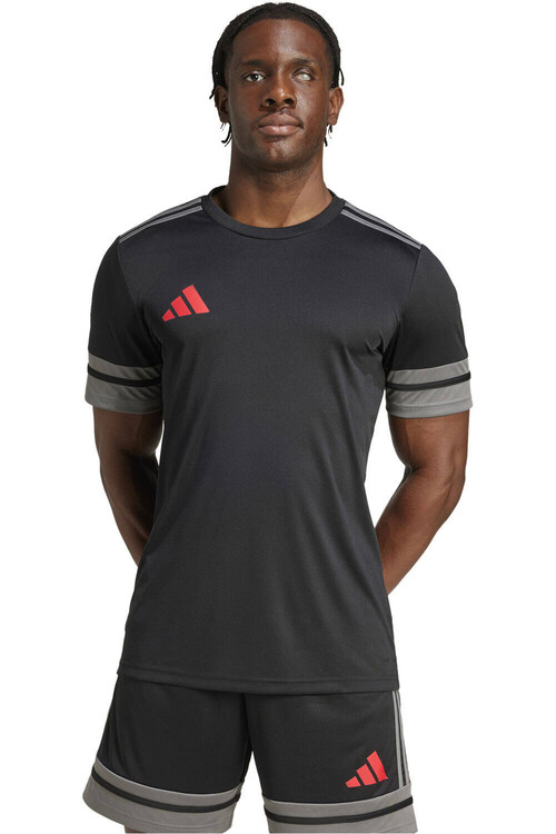 adidas camisetas fútbol manga corta SQUADRA25 NEGRO