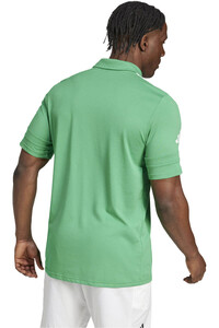 adidas camisetas fútbol manga corta SQUADRA25 VERDE vista trasera