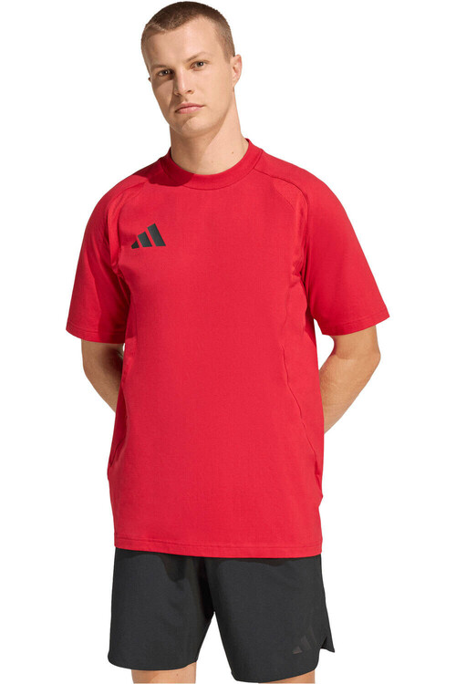 adidas camisetas fútbol manga corta TIRO TRAVEL ROJO