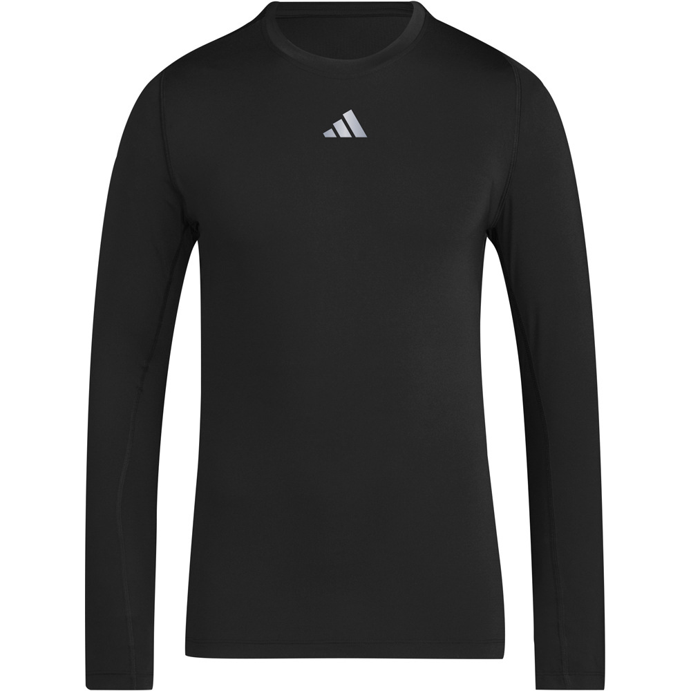adidas camisetas fútbol manga larga TECHFIT NEGRO 04