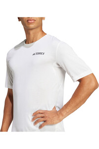 adidas camisetas trail running manga corta hombre TERREX XPERIOR CLIMACOOL BLANCO vista detalle