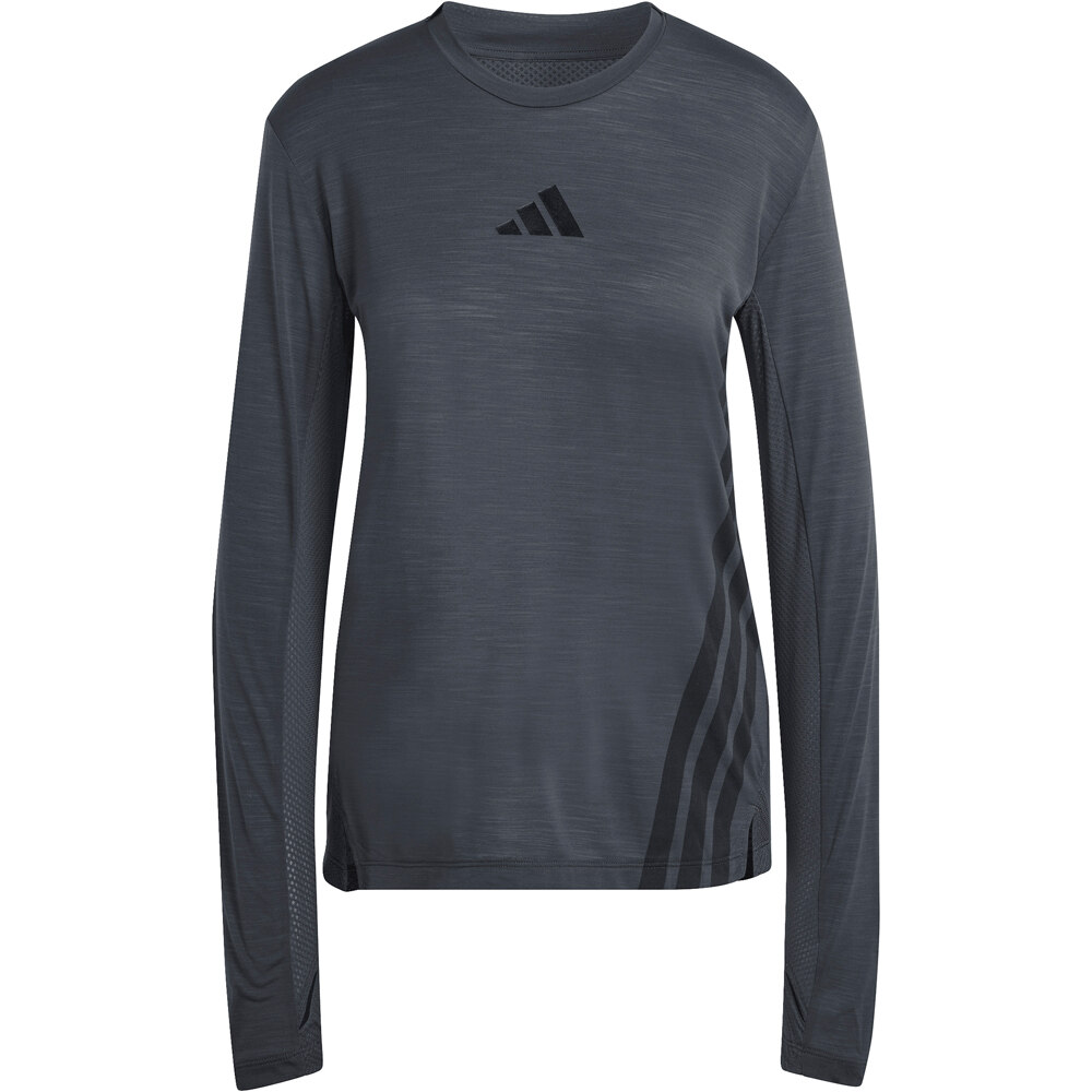 adidas camisetas trail running manga larga mujer TERREX XPERIOR CLIMACOOL+ GRIS 04
