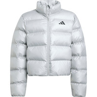 adidas chamarra niño GLAM GRIS vista detalle