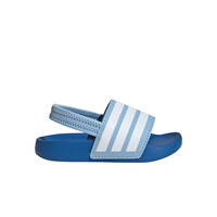 adidas chanclas bebé ADILETTE ESTRAP AZUL lateral exterior