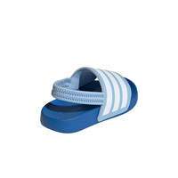 adidas chanclas bebé ADILETTE ESTRAP AZUL vista trasera