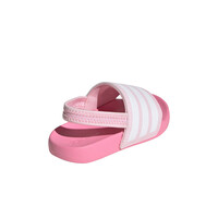 adidas chanclas bebé ADILETTE ESTRAP ROSA vista trasera