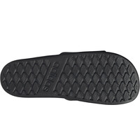 adidas chanclas hombre ADILETTE COMFORT 2.0 NEGRO vista superior