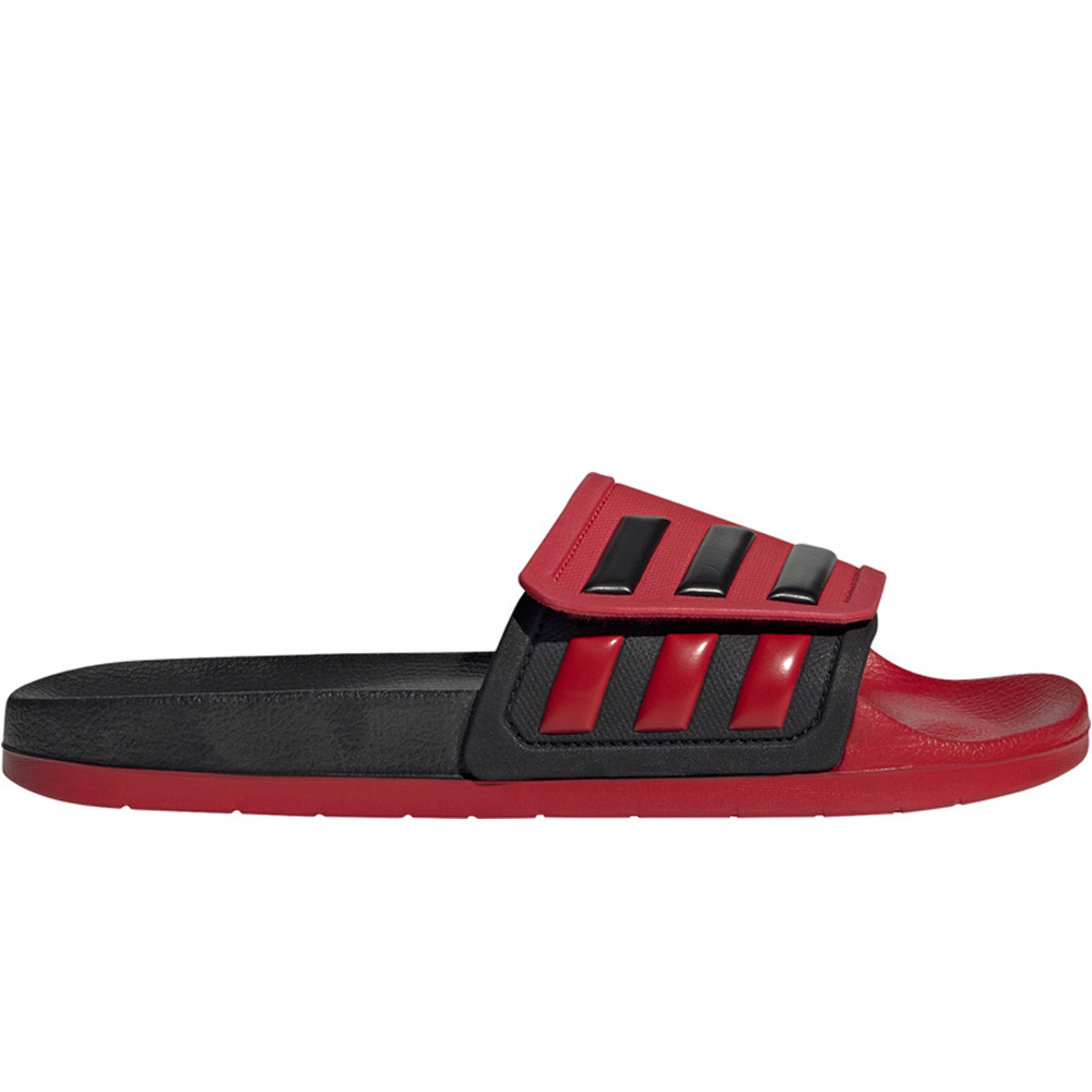 adidas chanclas hombre ADILETTE TND ROJO lateral exterior