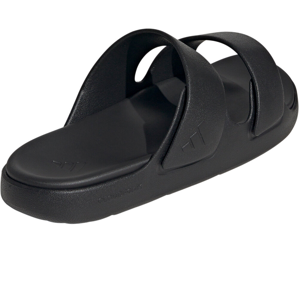 adidas chanclas hombre ZNSORY NEGRO vista trasera