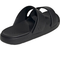 adidas chanclas hombre ZNSORY NEGRO vista trasera