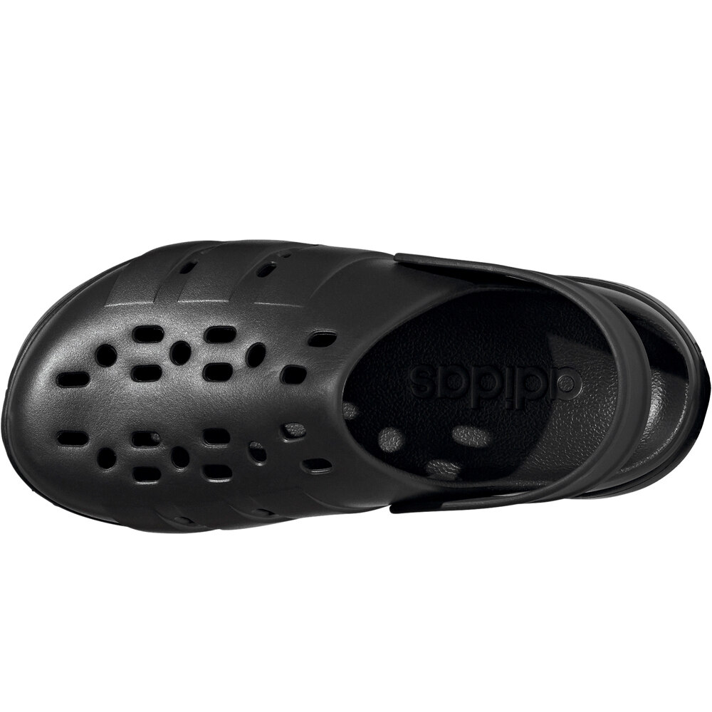 adidas chanclas mujer ADILETTE PLATFORM CLOG NEGRO 05