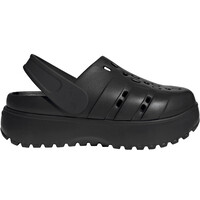 adidas chanclas mujer ADILETTE PLATFORM CLOG NEGRO lateral exterior