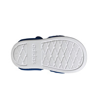 adidas chanclas niño ADILETTE 3 AZUL vista superior