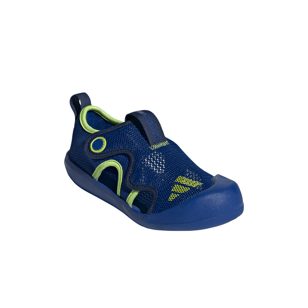 adidas chanclas niño ALTAVENTURE 3.0 AZUL lateral interior