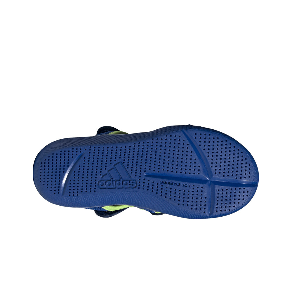 adidas chanclas niño ALTAVENTURE 3.0 AZUL vista superior