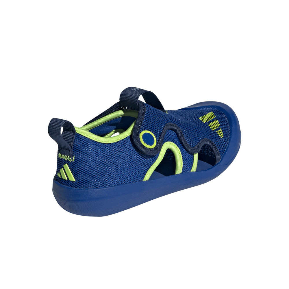 adidas chanclas niño ALTAVENTURE 3.0 AZUL vista trasera