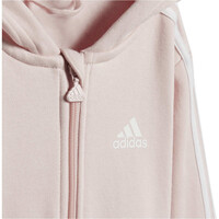 adidas chándal bebé 3 STRIPES ROSA 05