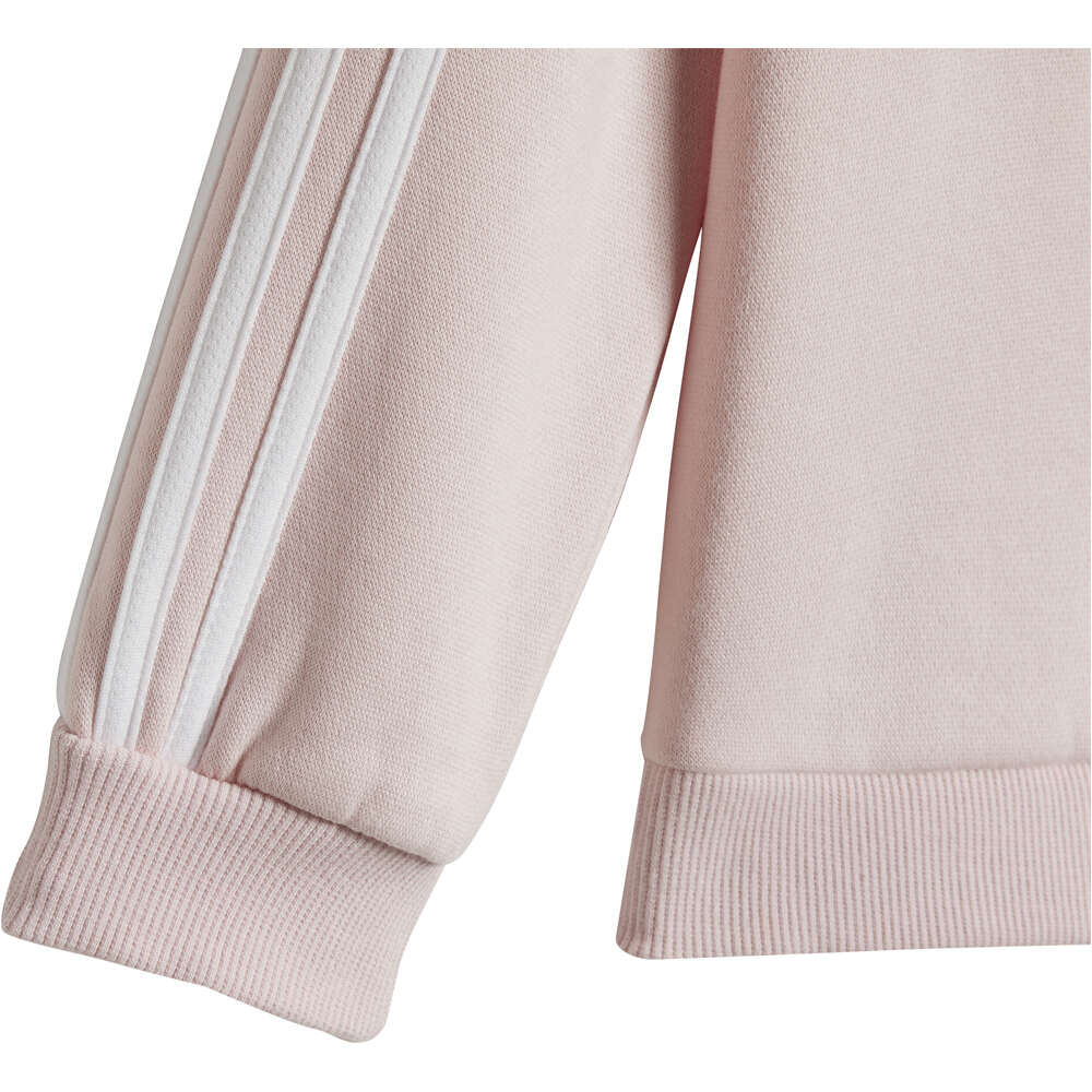 adidas chándal bebé 3 STRIPES ROSA 06