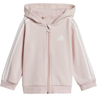 adidas chándal bebé 3 STRIPES ROSA vista trasera