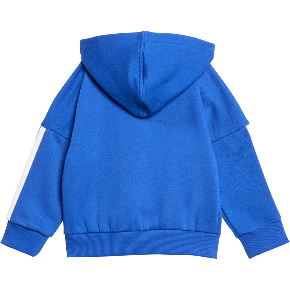 adidas chándal bebé ESSENTIALS AZUL vista detalle