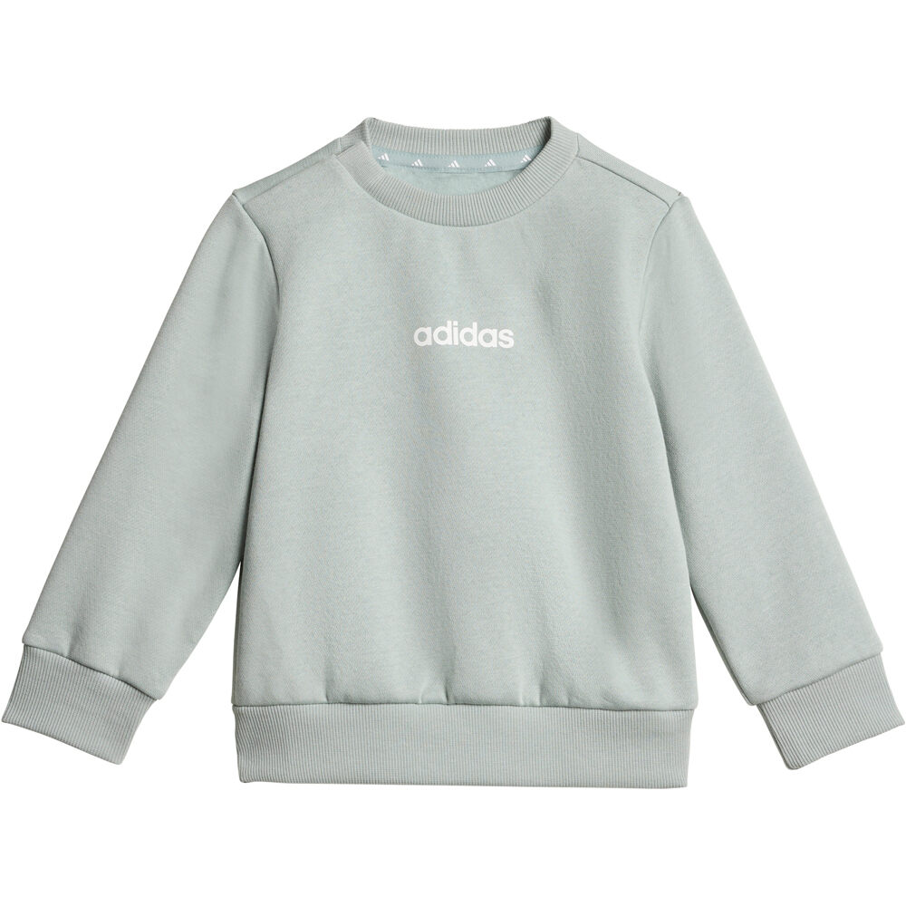 adidas chándal bebé ESSENTIALS AZUL vista trasera