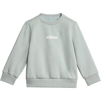 adidas chándal bebé ESSENTIALS AZUL vista trasera