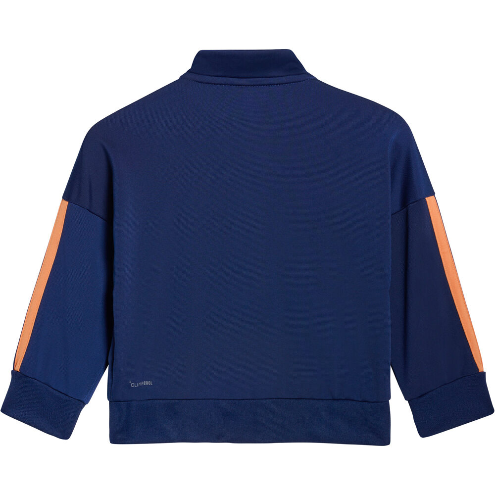 adidas chándal bebé ESSENTIALS CLIMACOOL AZUL vista detalle