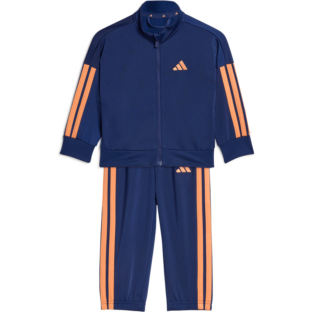 adidas chándal bebé ESSENTIALS CLIMACOOL AZUL vista frontal