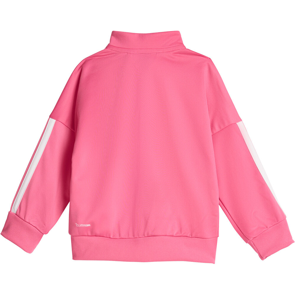 adidas chándal bebé ESSENTIALS CLIMACOOL ROSA vista detalle