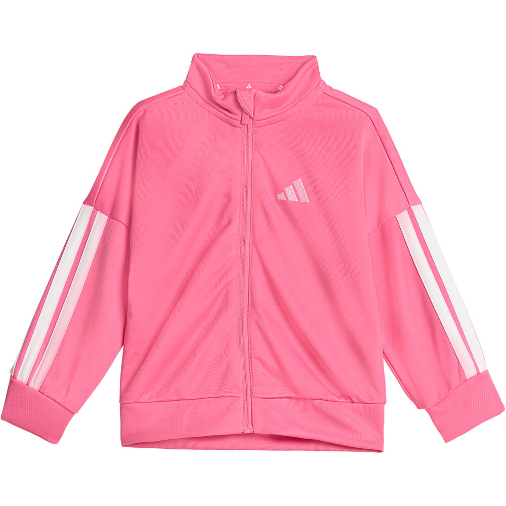 adidas chándal bebé ESSENTIALS CLIMACOOL ROSA vista trasera